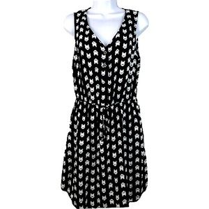 Mimi Chica Cat Dress with Pockets